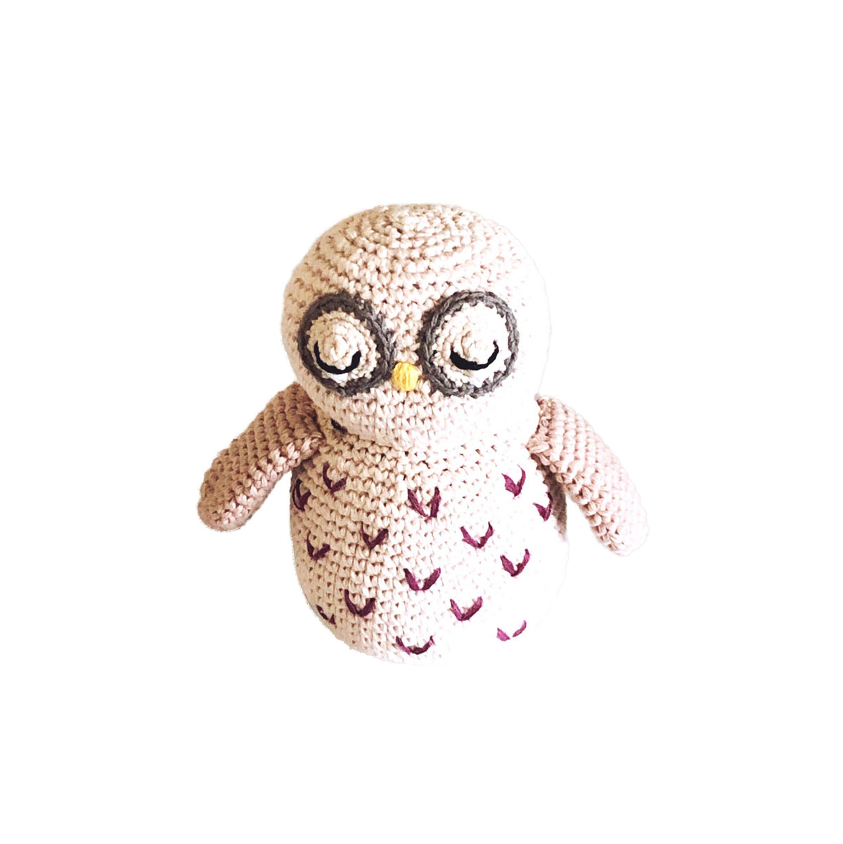 Woodland Toy - Baby Owl Rattle – Fia & Belle